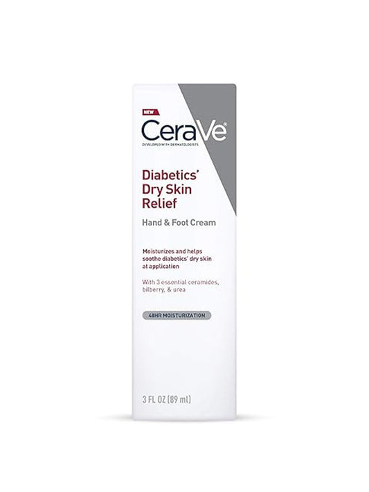 CeraVe Diabetics Dry Skin Relief Hand & Foot Cream 89ml