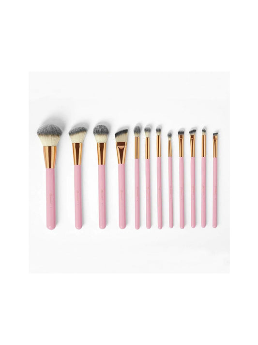 BH Pink Studded Elegance 12 Pieces Brush Set