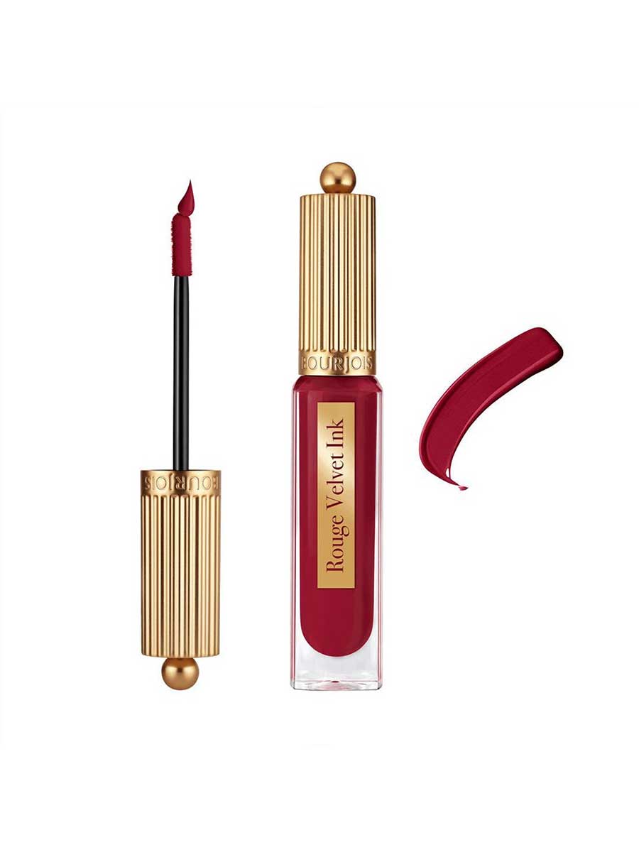 Bourjois Rouge Velvet Ink Lipstick 10 Cherry Red