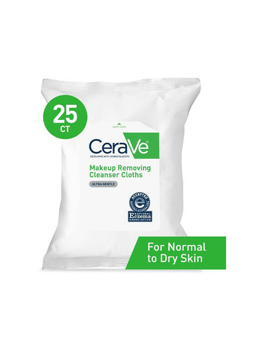 CeraVe Makeup Remover Cleansing Cloths Ultra Gentle Wipes
