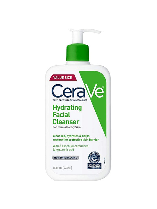 CeraVe Hydrating With Hyaluronic Acid Foaming Facial Cleanser 237ml
