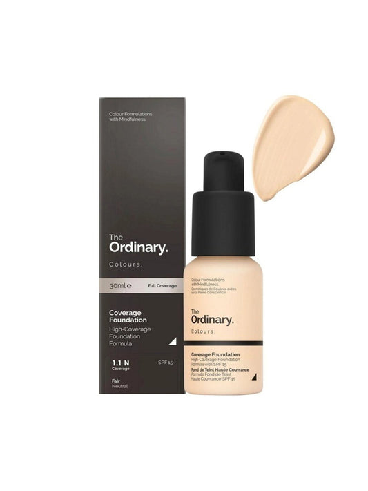 The Ordinary Coverage Foundation SPF15 1.1N Natural Fair 30ml