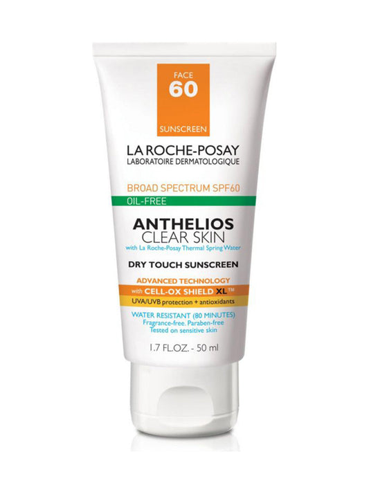 La Roche-Posay Oil-Free Anthelios Clear Skin SPF60 Dry Touch Sunscreen 50ml